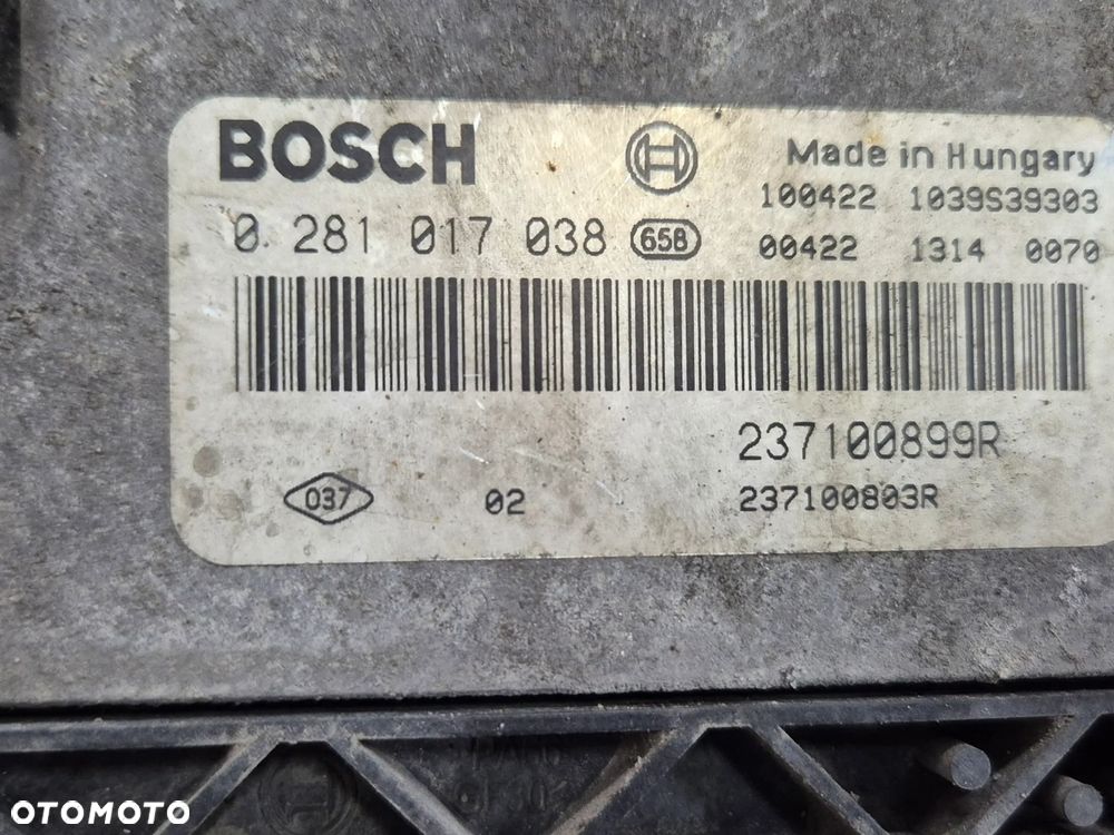 ZESTAW STARTOWY KOMPUTER BCM STACYJKA MASTER III MOVANO B  NV400 2.3 10r.+ - 2