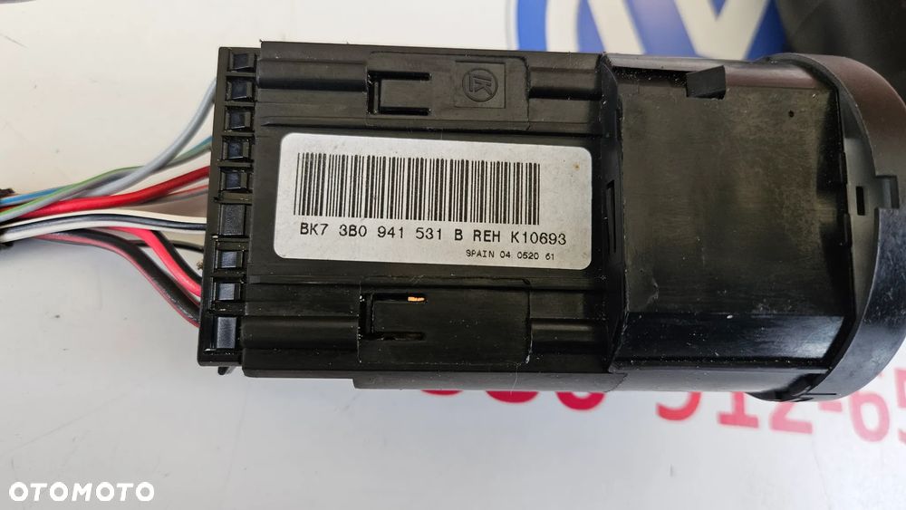 SKODA FABIA II OCTAVIA I Włącznik Świateł Panel Przełącznik 3B0941531B - 4
