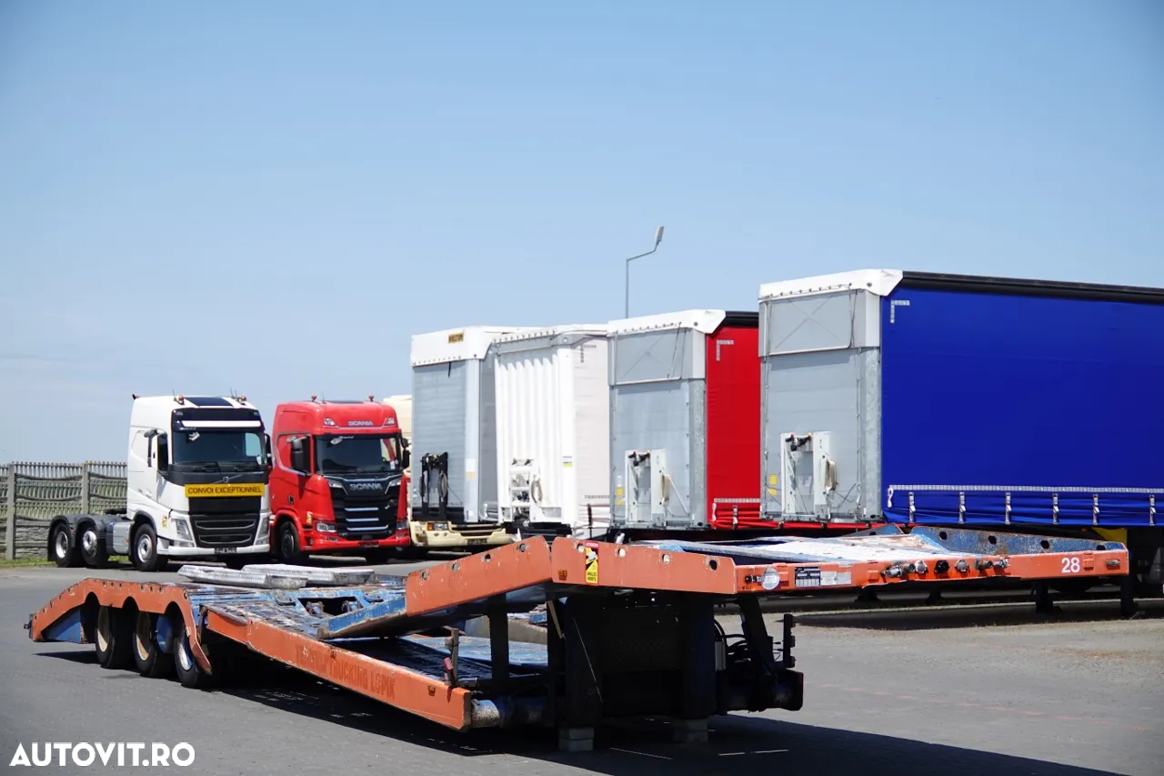 Alta VS-MONT/ VSAT11 / REMORCĂ / LOW LOADER / 17 M / PLATFORMĂ HIDRAULICĂ / TROLIU / SAF - 9