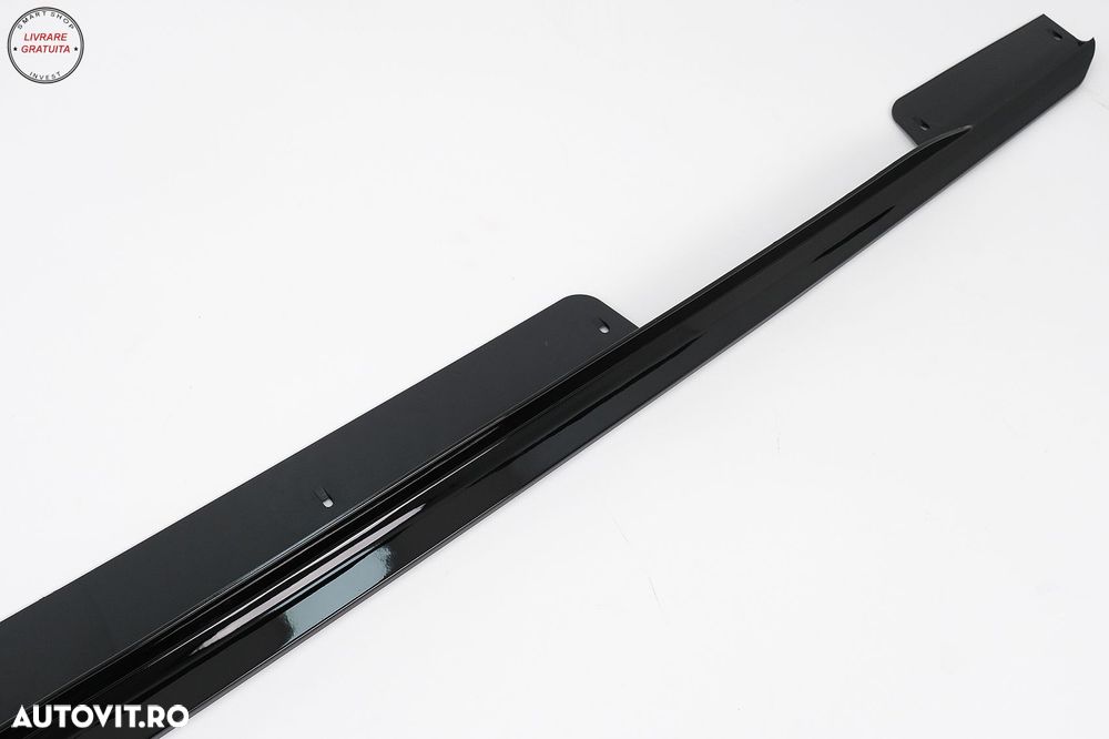 Pachet Exterior Aero BMW X6 G06 (2019-03.2023) M-Tech Black Knight Design Negru Lu- livrare gratuita - 19