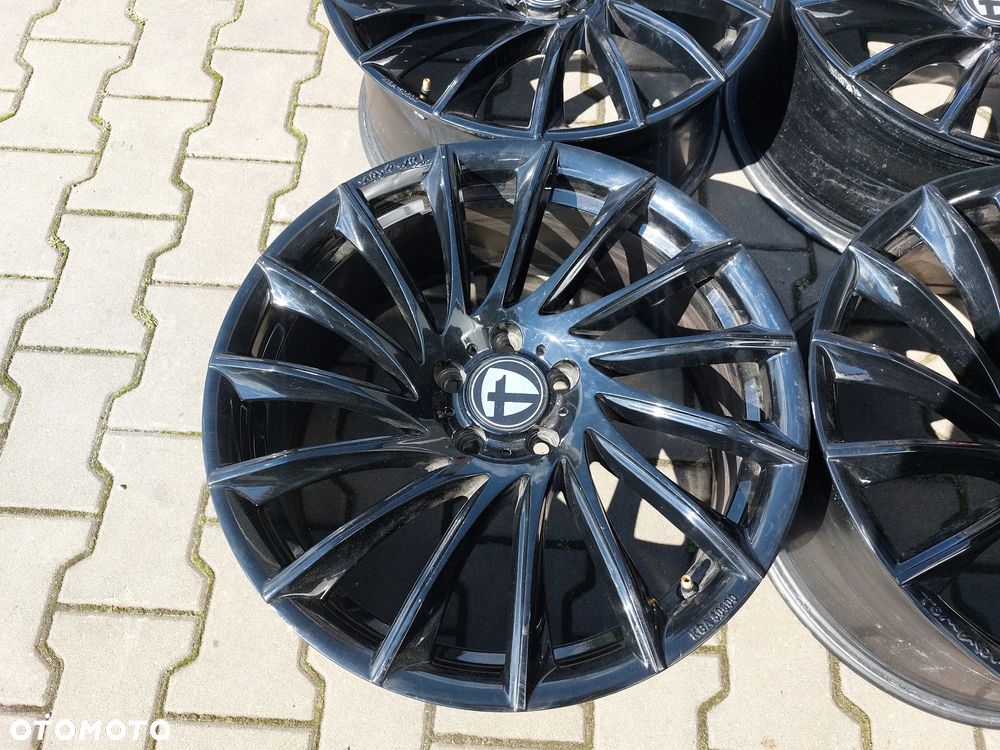 FELGI ALUMINIOWE TOMASON TN16 R19 9.5J ET45 5X112 PROSTE! JAK NOWE! ORYGINAŁ! - 5
