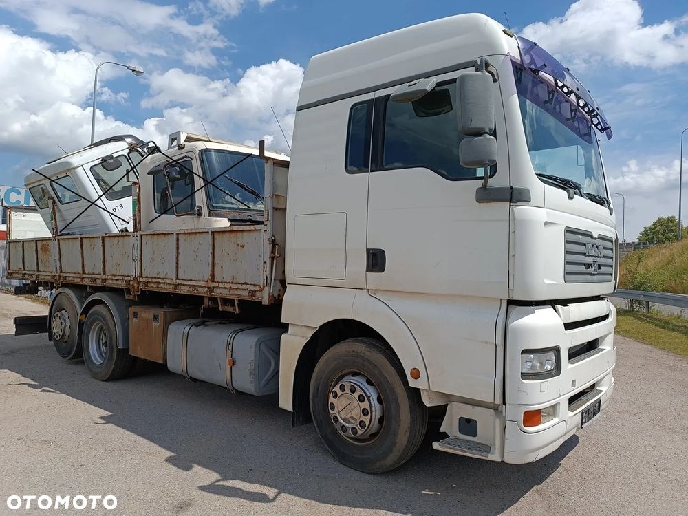 MAN TGA 26.480 6x2 OŚ WLECZONA SKRĘTNA - 2