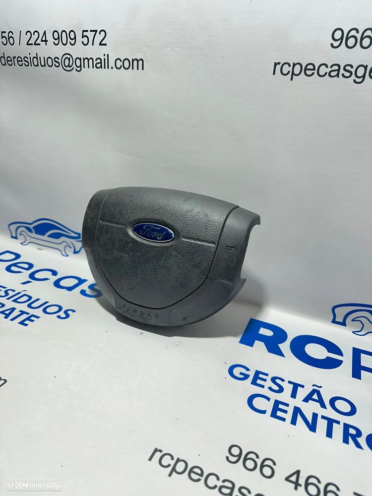 .Airbag Volante Guiador Original Ford Fiesta 5 MK5 6S6AA042B85ABZHGT 2001 - 2014 - 5