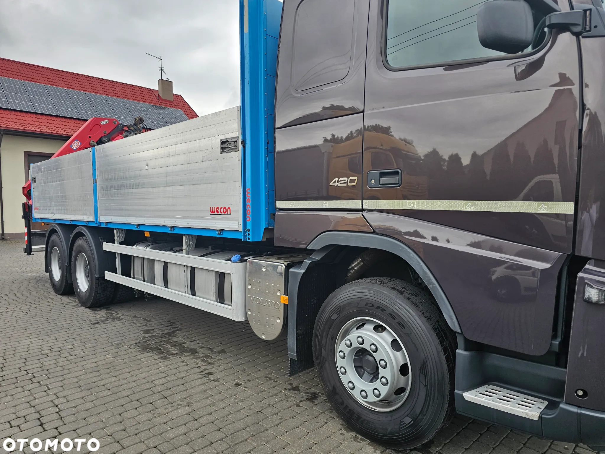 Volvo FH420+HDS 6X4 HMF 12,5m Składany Z, - 4