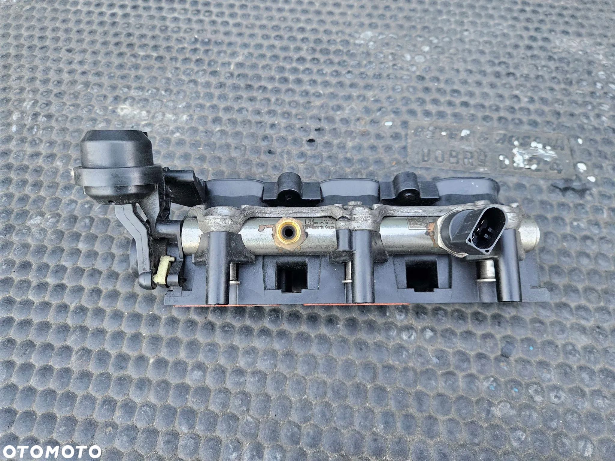 Kolektor Ssacy 06E133109K 06E133110K Lewy Prawy Klapy Nastawnik Czujnik Listwa Wtryskowa 3.2 FSI V6 AUK Audi A4 B7 A6 C6 - 9