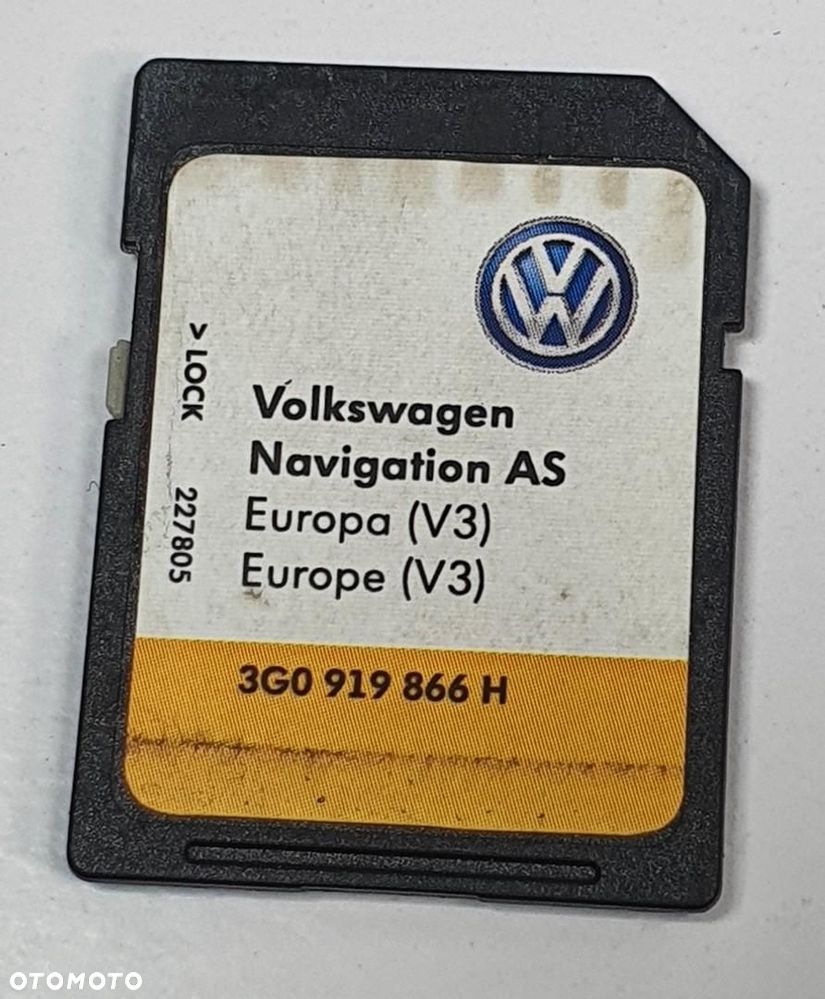 KARTA NAWIGACJI NAVI EUROPA VW NEW BEETLE II - 1