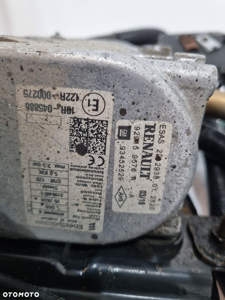 OPEL VIVARO TRAFIC III WEBASTO OGRZEWANIE POSTOJOWE 929159576R 93452529 - 5