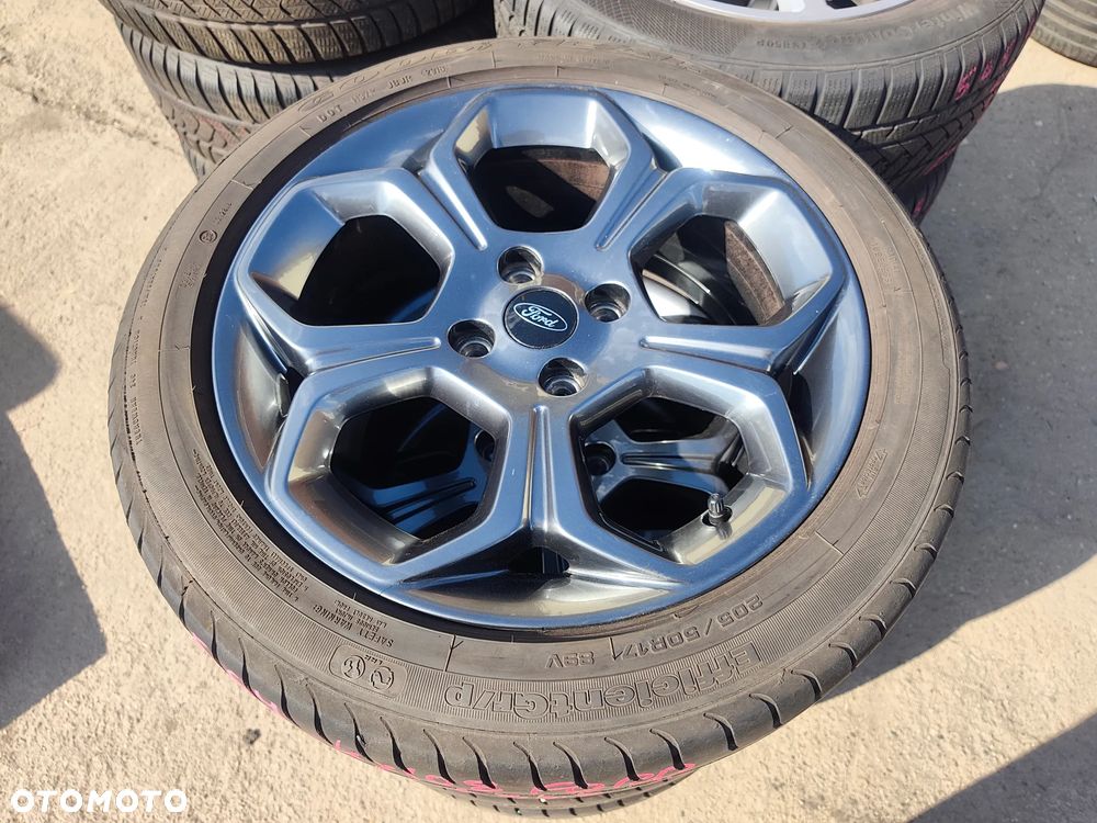 4x108 Felgi Aluminiowe Alufelgi Oryginalne GRAFITOWE 17 Koła Letnie Lato FORD BMAX ECOSPORT FIESTA FOCUS FUSION MONDEO COUGAR 205/50 Legnica ALU-RAD 6mm - 1