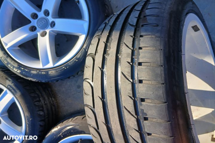 Jante aliaj cu anvelope 17 - set 8K0071497 7JX17H2 ET46 205/50 R17 8K - 9