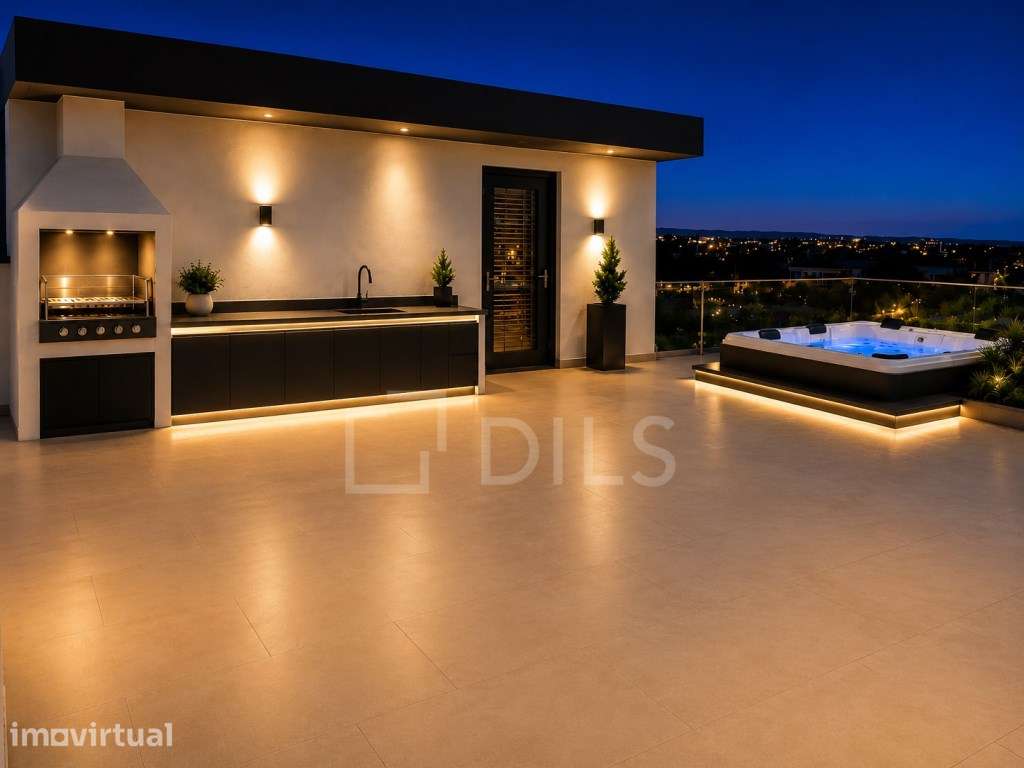 Moradia T4 com elevador e piscina na Luz de Tavira, Algarve - Grande imagem: 4/25