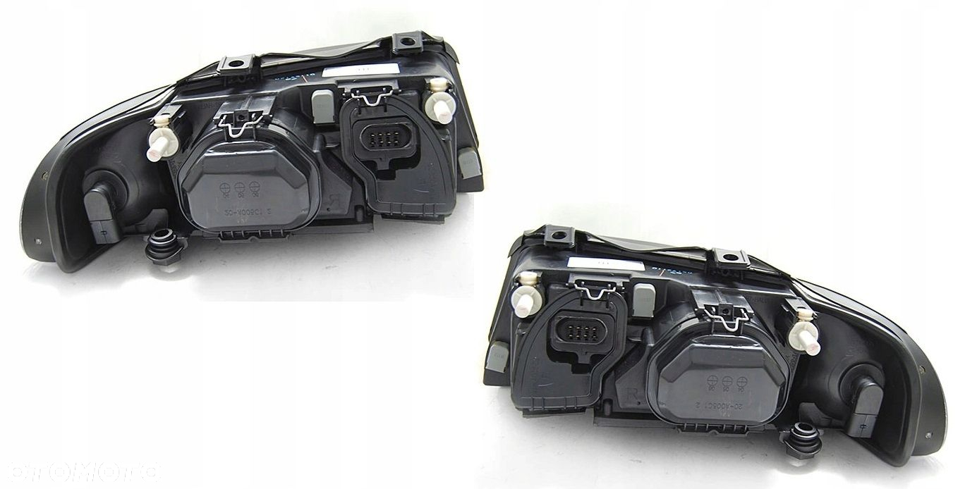 Reflektory Lampy kpl Soczewka Clear Chrom Tyc Audi a4 b5 8d Lift 1999-2001 - 4