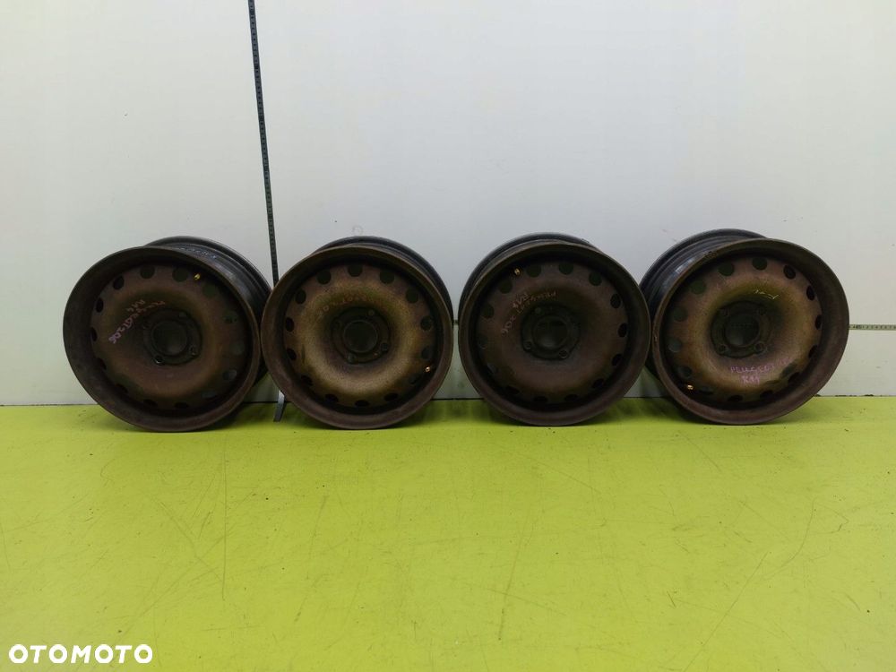 Felgi stalowe 4 SZT PEUGEOT 206 207 98-10 5.5J X 14 4X108 65 MM - 1