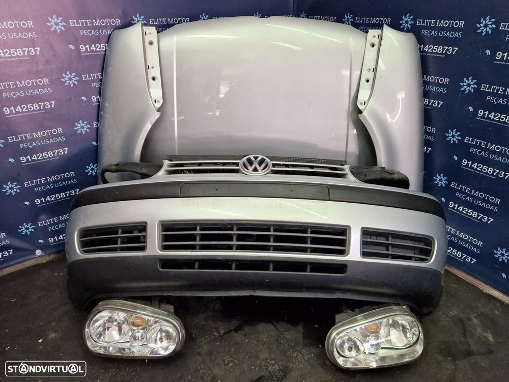 Frente completa usada VW GOLF 4 1.9 TDI capot parachoques oticas guardalamas - 3