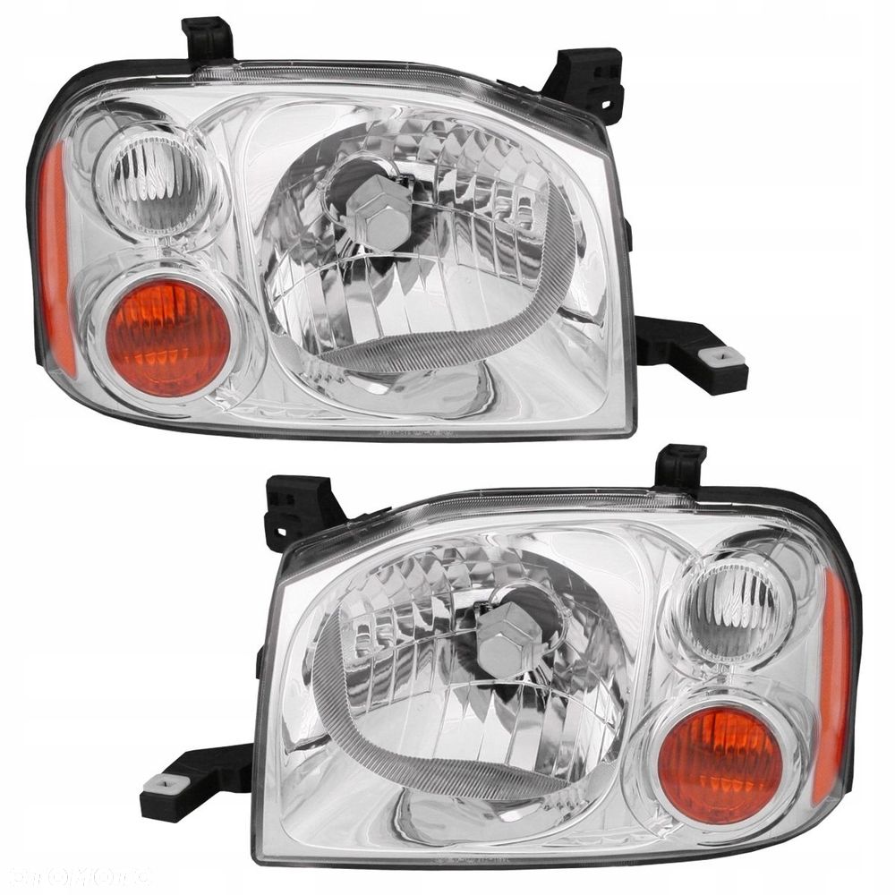 Reflektor Lampa Nissan Navara Frontier D22 Pickup Np300 Lift 2002-2005 kpl - 1