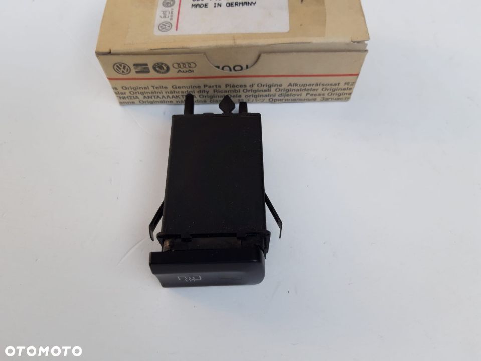Włącznik Ogrzewania Szyby AUDI A3 8L 1.6 SR. 3D. . 2000r 8L0941503B oRYGINAŁ - 1