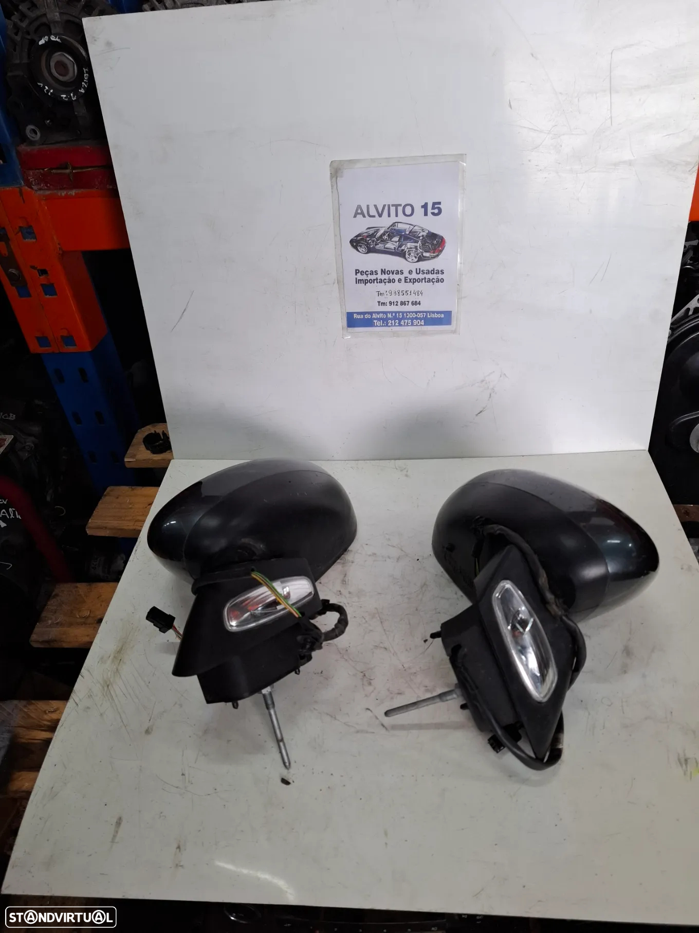 Espelho retrovisor Citroen C3 eletrico  esquerdo - direito  elétrico 2016 - 3