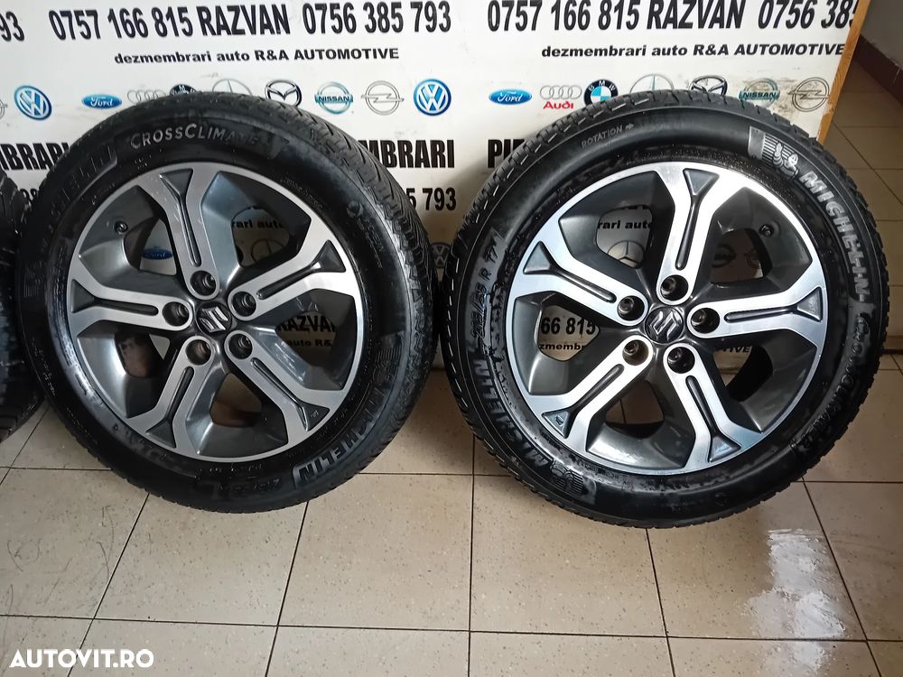 Jante Suzuki Vitara 215/55R17 Anvelope Michelin Dot 3621 5x114.3 Model 2015-2020 Originale Mazda - 5