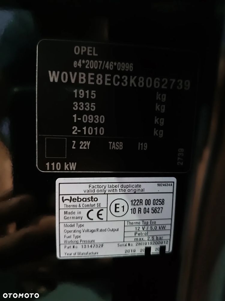 Opel Astra 1.4 T GPF Dynamic S&S - 29
