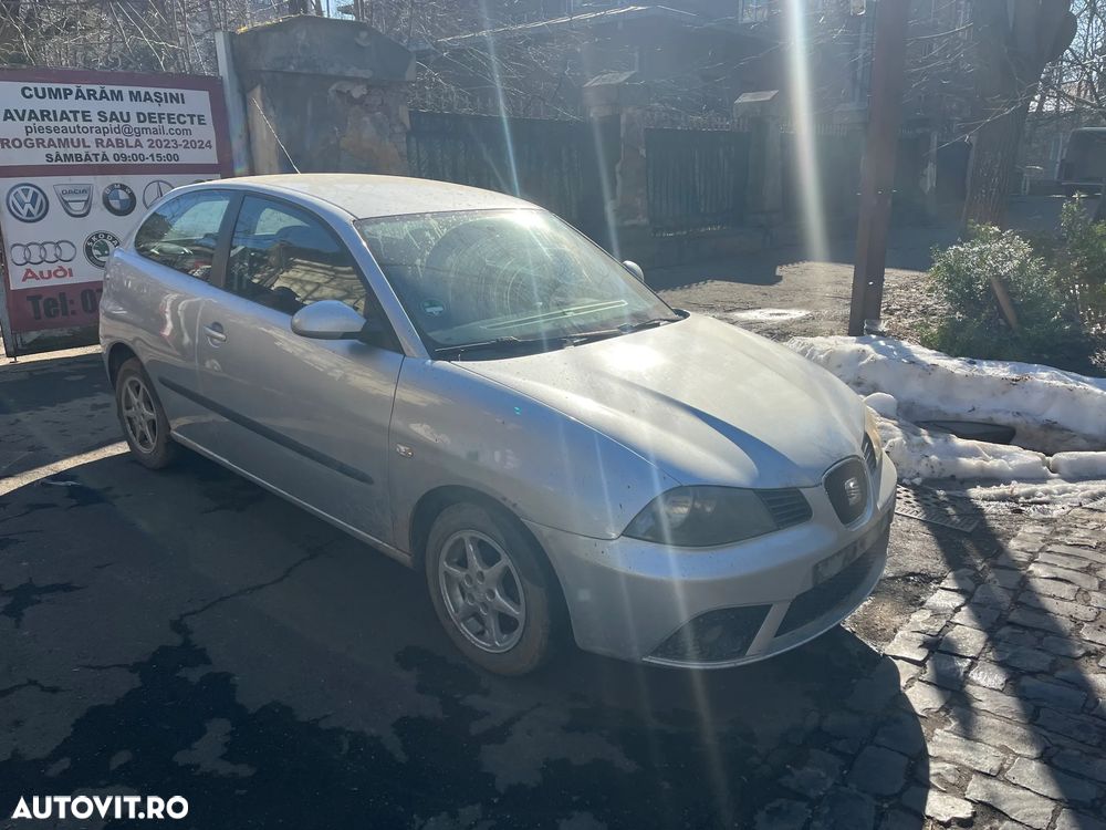 Dezmembrez Seat Ibiza 6L coupe facelift gri argintiu 2007 1,4 benzina BXW - 10