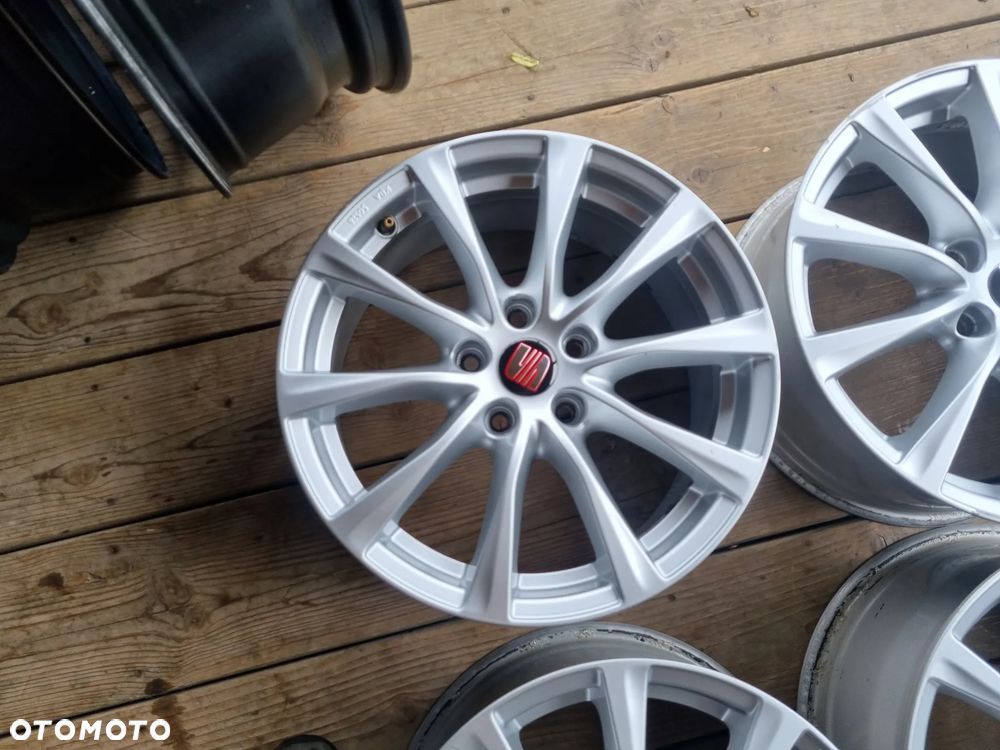 Skoda KAROQ,OCTAVIA,VW GOLF,AUDI TT,SEAT LEON 7,5X17 ET48 5X112 bdb stan - 7