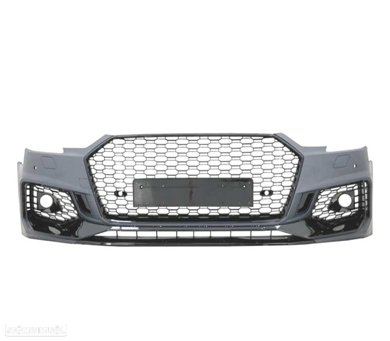 PARA-CHOQUES FRONTAL AUDI A4 B9 15-19 LOOK RS4 PDC - 2