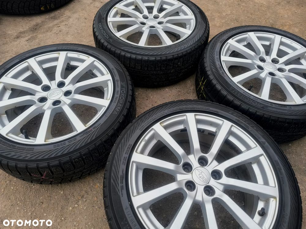 5x100 Alufelgi Felgi Aluminiowe 17 Koła Zimowe Zima SUBARU BRZ BAJA LEGACY OUTBACK CROSSTREK FORESTER IMPREZA 6mm Legnica ALU-RAD 215/50 ROVER TOYOTA MG - 4