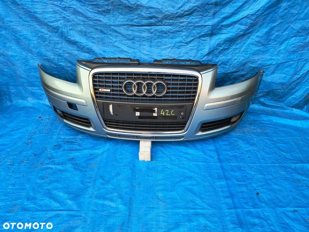 42C  Zderzak przód przedni kompletny Audi A3 8P lift duży grill wysyłka - 4