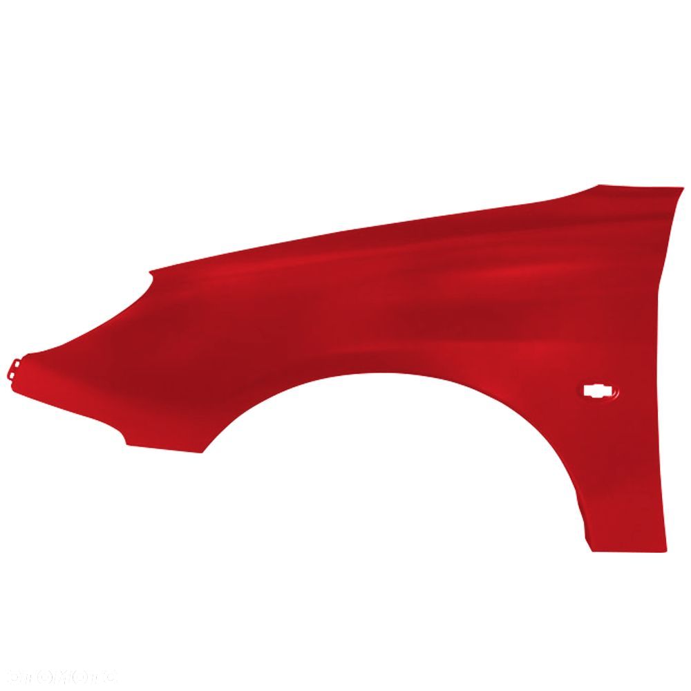 BLU Błotnik PEUGEOT 206 CC EKB Lewy Przód Czerwony 1998-2009 RougeVallelunga - 2