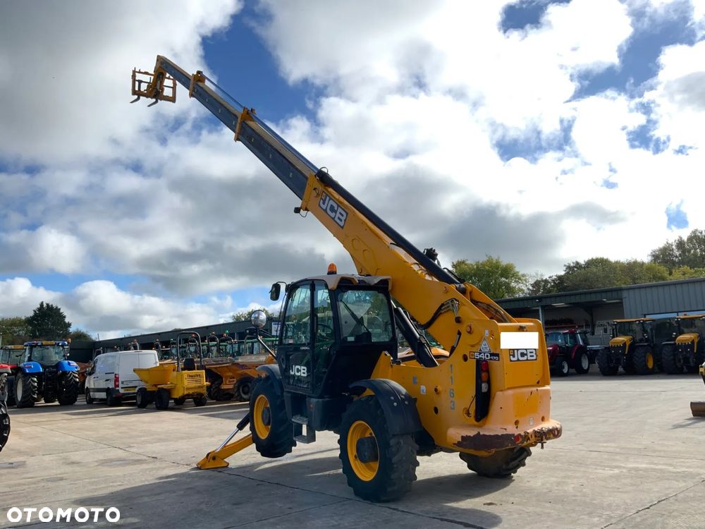 JCB 540-170 , ŁADOWARKA TELESKOPOWA , 2014 , 17 metrów - 8