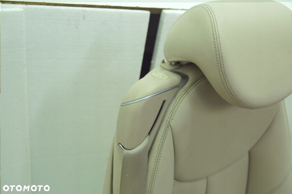 FOTELE FOTEL PASAZER KIEROWCA KOLOR BEIGE 205A WENTYLOWANE MERCEDES SL R230 - 10