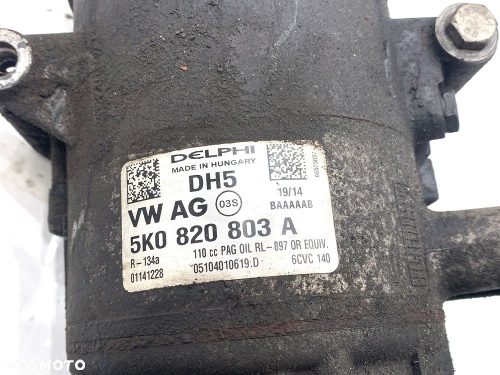 SPRĘŻARKA KLIMATYZACJI  VW PASSAT B7 Variant (365) 2010 - 2015 2.0 TDI 103 kW [140 KM] olej - 4