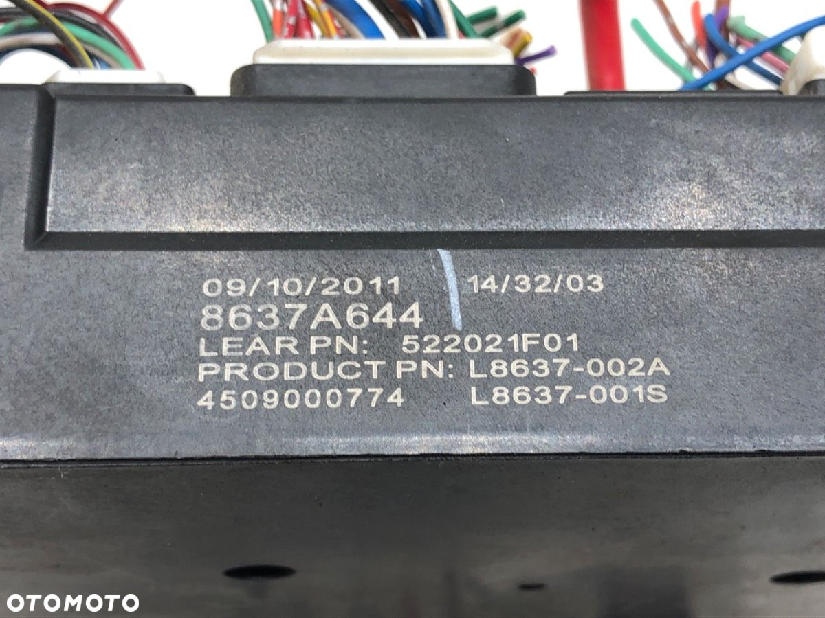 ZESTAW STARTOWY STACYJKA KOMPUTER BSI  SKRZYNKA BEZPIECZNIKÓW - 599.00 PLN - MITSUBISHI OUTLANDER - 5