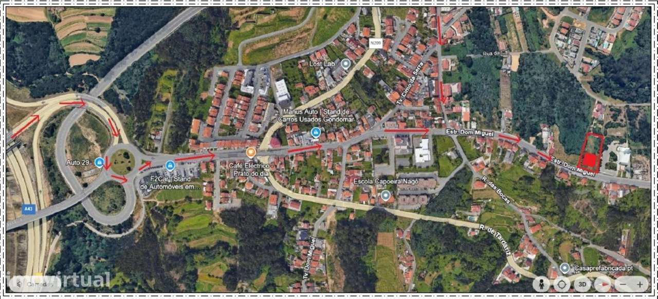 TERRENO com Projeto para 10 Habitações+2 Lojas - Grande imagem: 3/12
