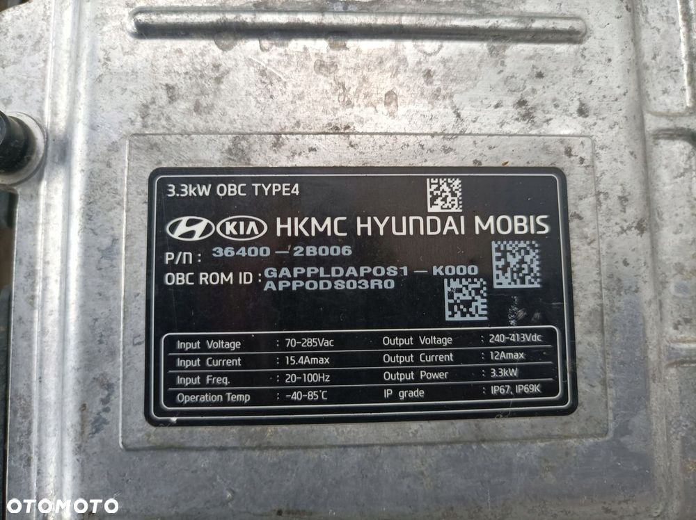 MODUŁ OBC ŁADOWARKA HYUNDAI IONIQ PLUGIN HYBRID 36400-2B006 - 7