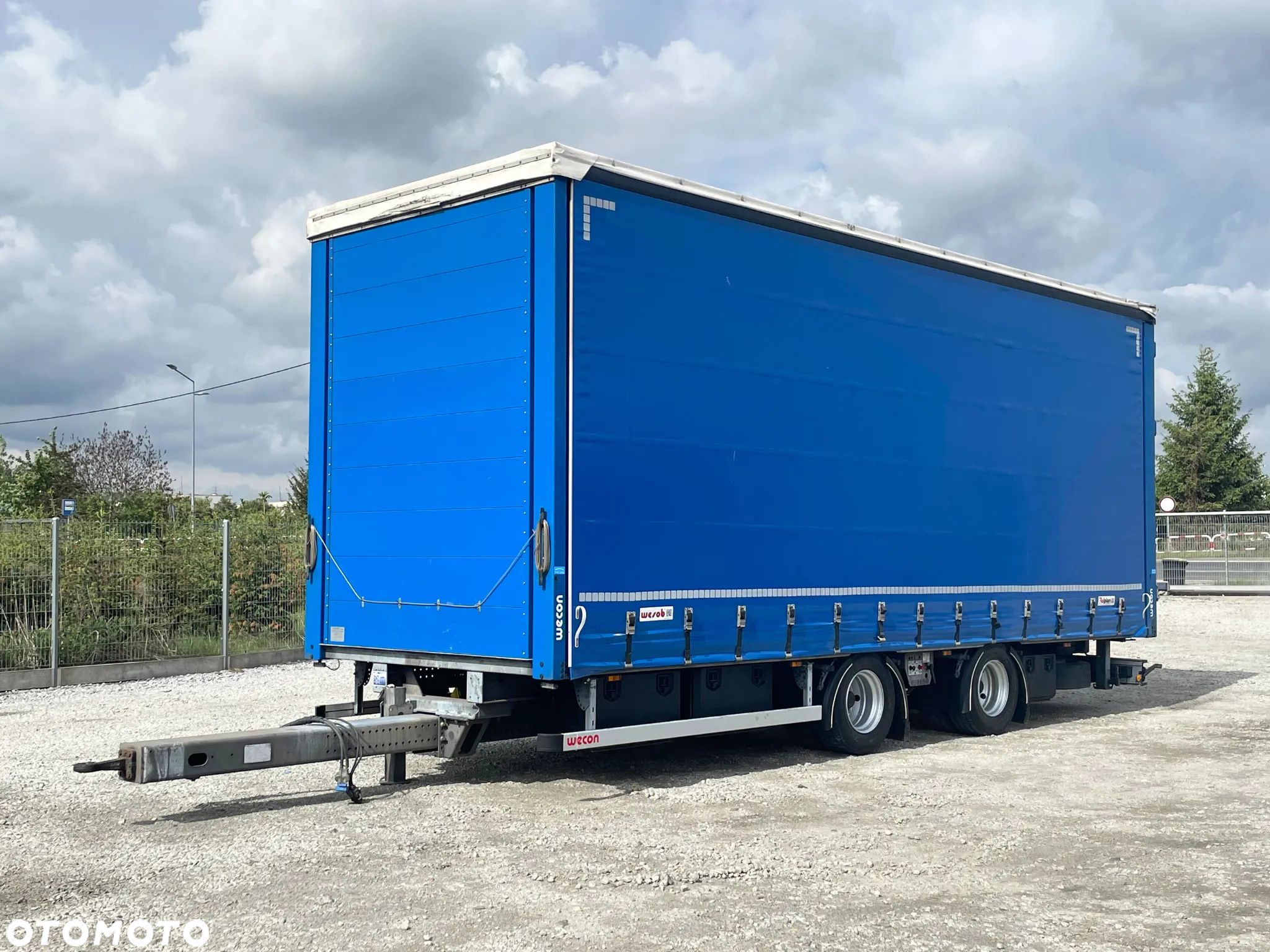 Wecon PRZYCZEPA TANDEM / 7,75 M / SUWANY PODNOSZONY DACH / SALON PL - 1