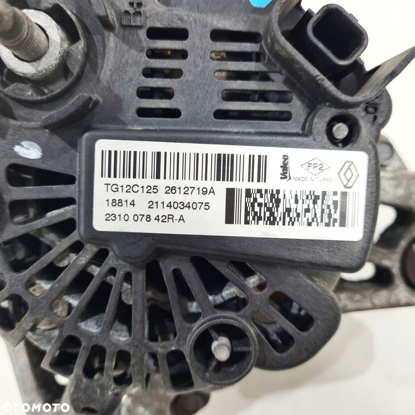 ALTERNATOR DACIA RENAULT 0.9 1.2 TCE 231007842R - 4