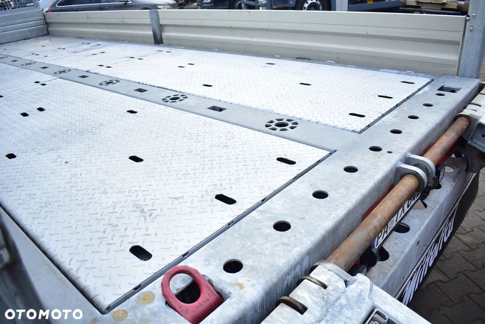 Müller-Mitteltal Przyczepa niskopodwoziowa/ Tandem/ do transportu maszyn budowlanych, kontenerów/ DMC : 18.000 KG/ Najazdy/ Sprowadzona z Niemiec / Jak nowa ! - 25