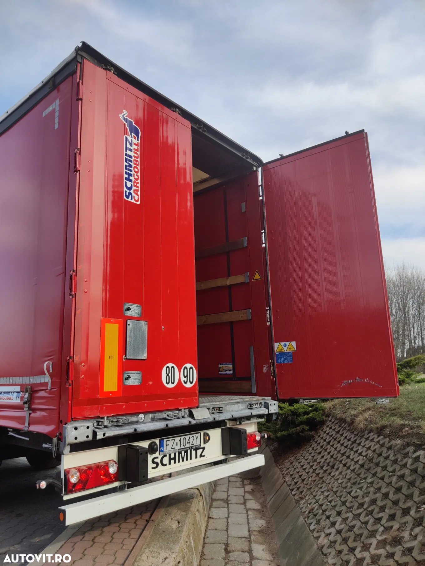 Schmitz Cargobull Prelata standard liftanta - 7
