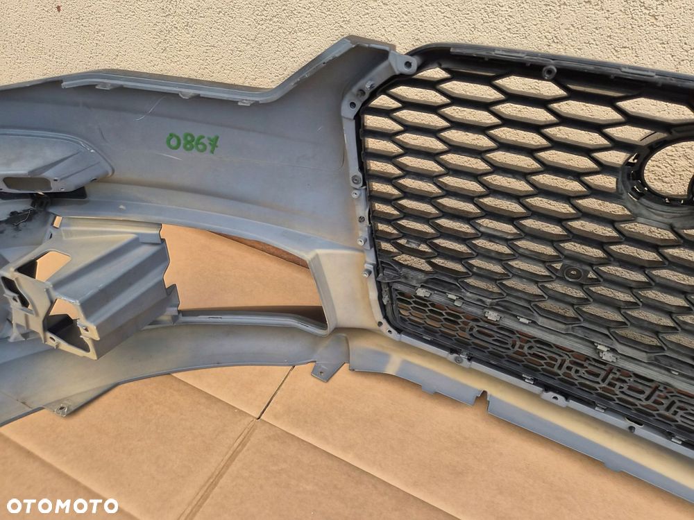 zderzak przód audi rs6 c7 lift spryski pdc oryginał - 15