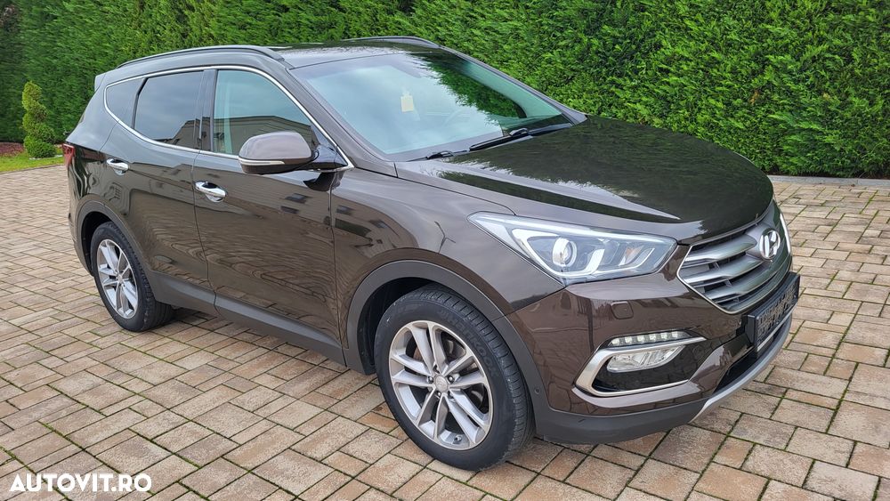 Hyundai Santa Fe blue 2.2 CRDI 4WD Automatik Premium - 2