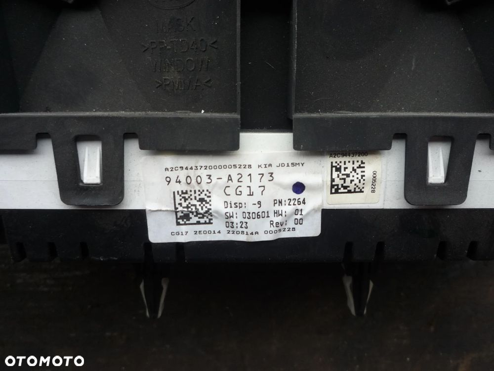 KIA CEED II 1.4 16V LICZNIKI ZEGARY 94003-A2173 - 2