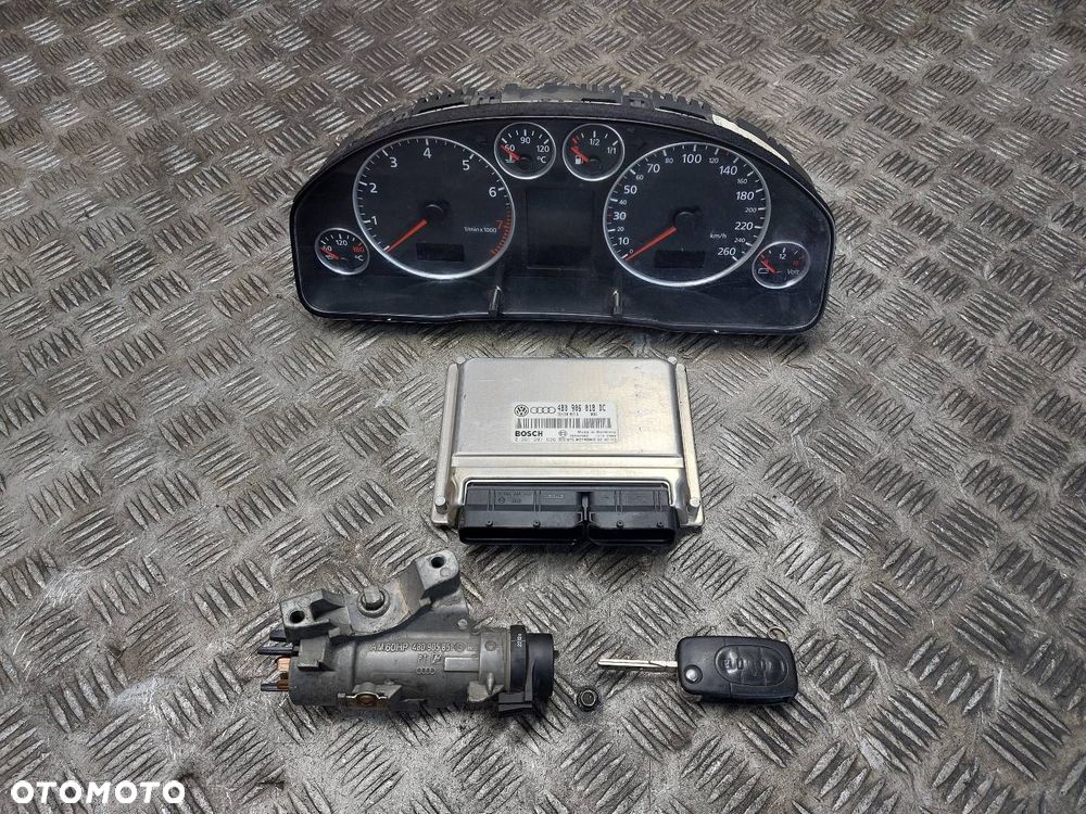ZESTAW STARTOWY AUDI A6 C5 LIFT 1.8 T 4B0906018DC 4B0905851G 4B0920933J - 1