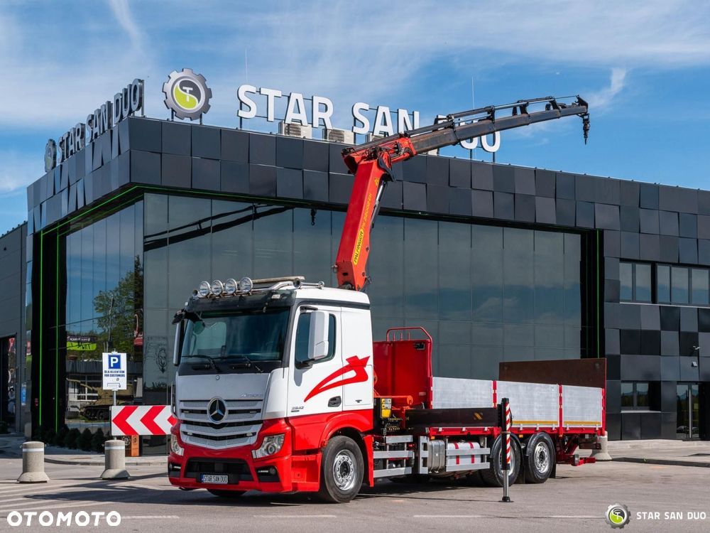 Mercedes-Benz ACTROS 2542 6x2 Palfinger PK 22002 EH HDS Żuraw Rotatot Winda - 2