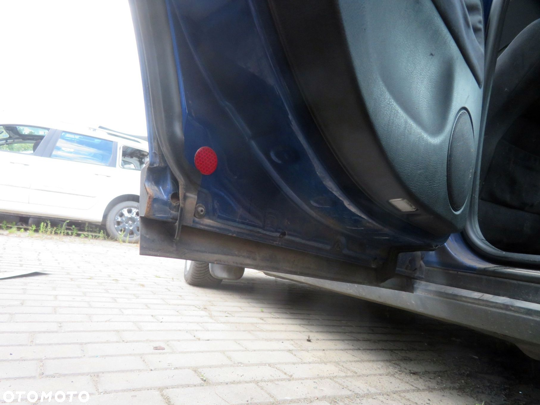 DRZWI TYLNE LEWE PASSAT B5 LIFT SEDAN LC5X  NIEBIESKI VOLKSWAGEN 2001-2005 - 7