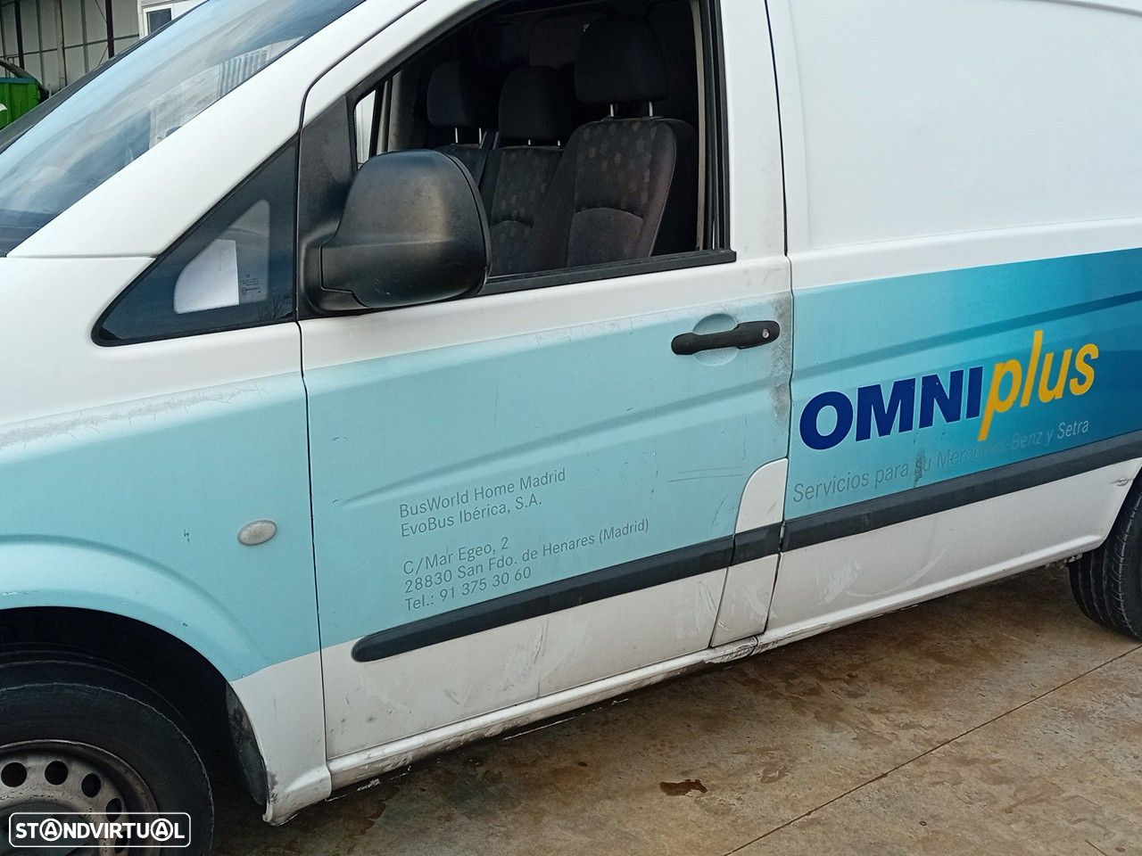 Porta frente esquerda MERCEDES-BENZ Vito / Vito Combi (W639) - 2