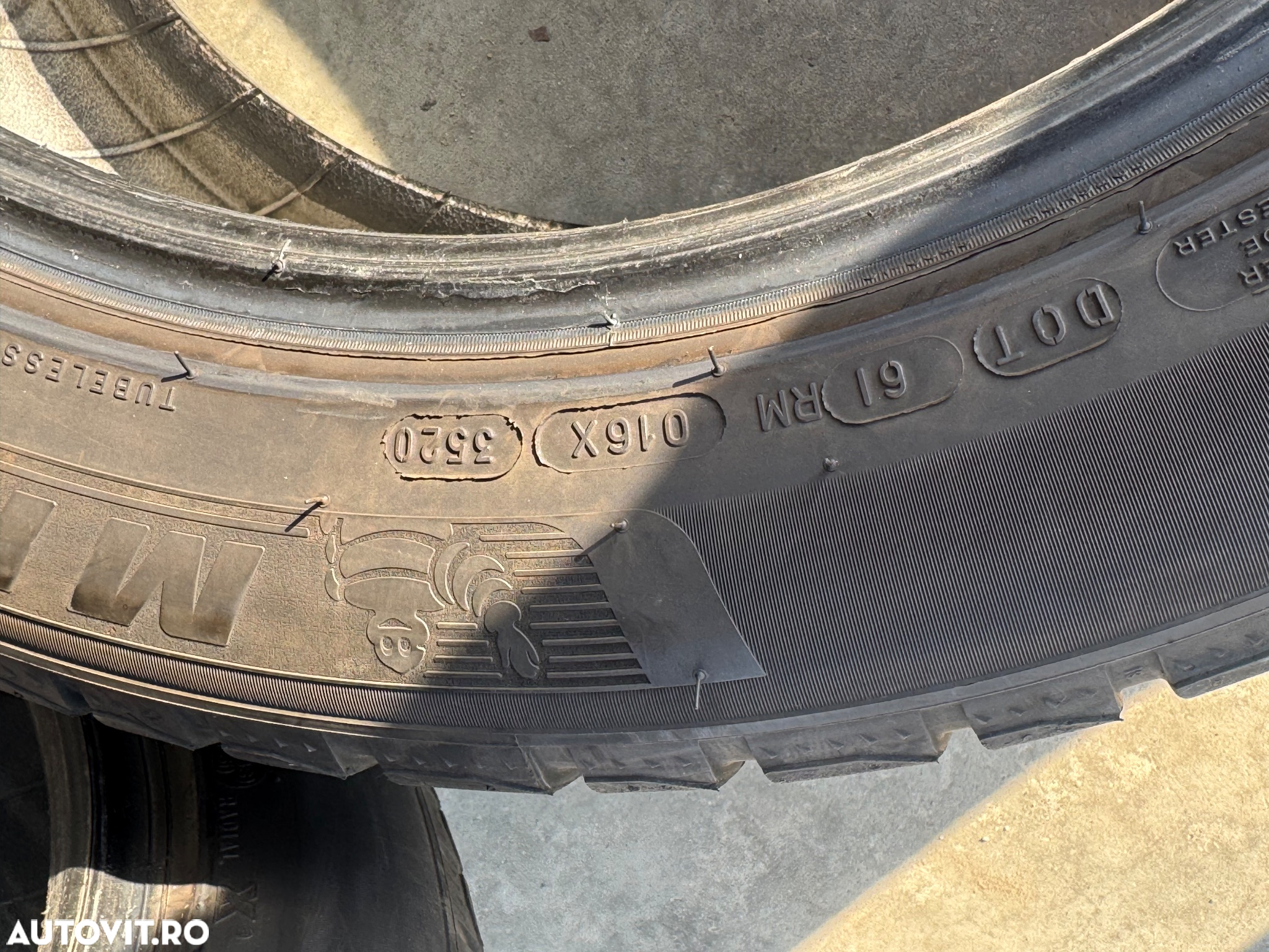 Vând set anvelope 275/45/20-305/40/20 Michelin de iarnă sh - 8