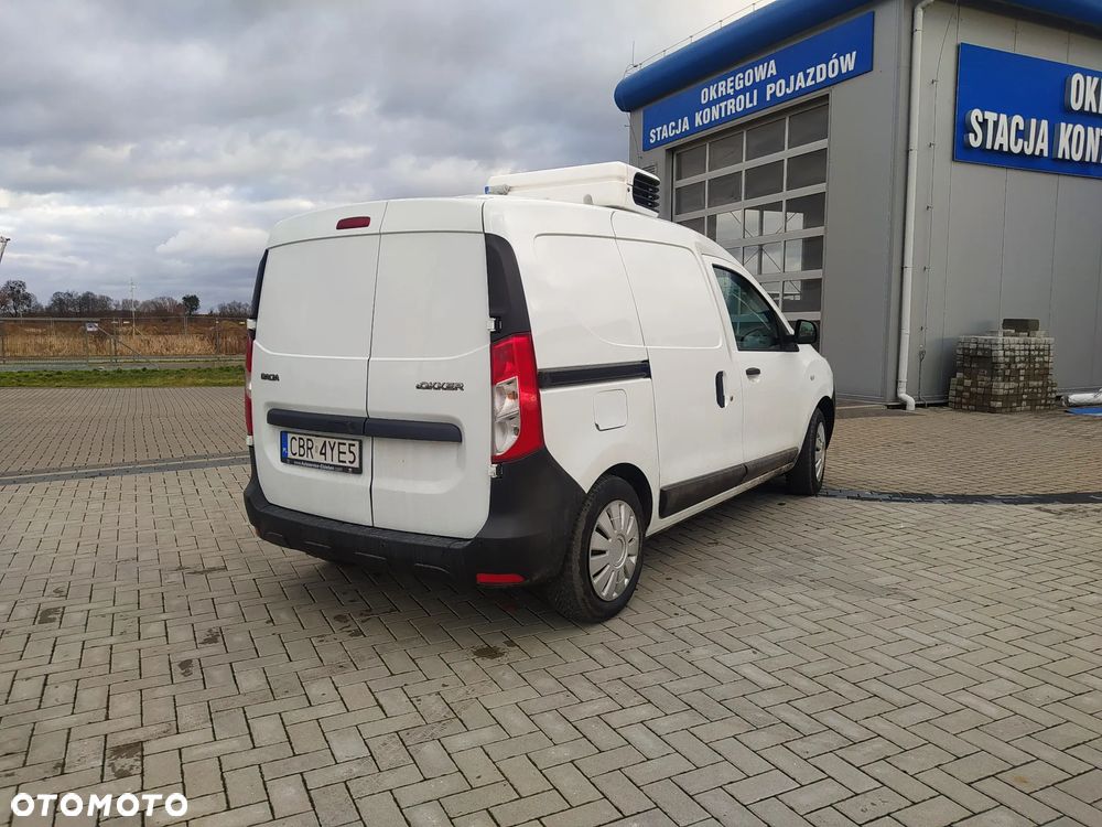 Dacia Dokker L2 Long Maxi Nowa Izoterma Chłodnia Mroźnia do lodów minus 20 stopni Carrier 220V PL na stoku - 9