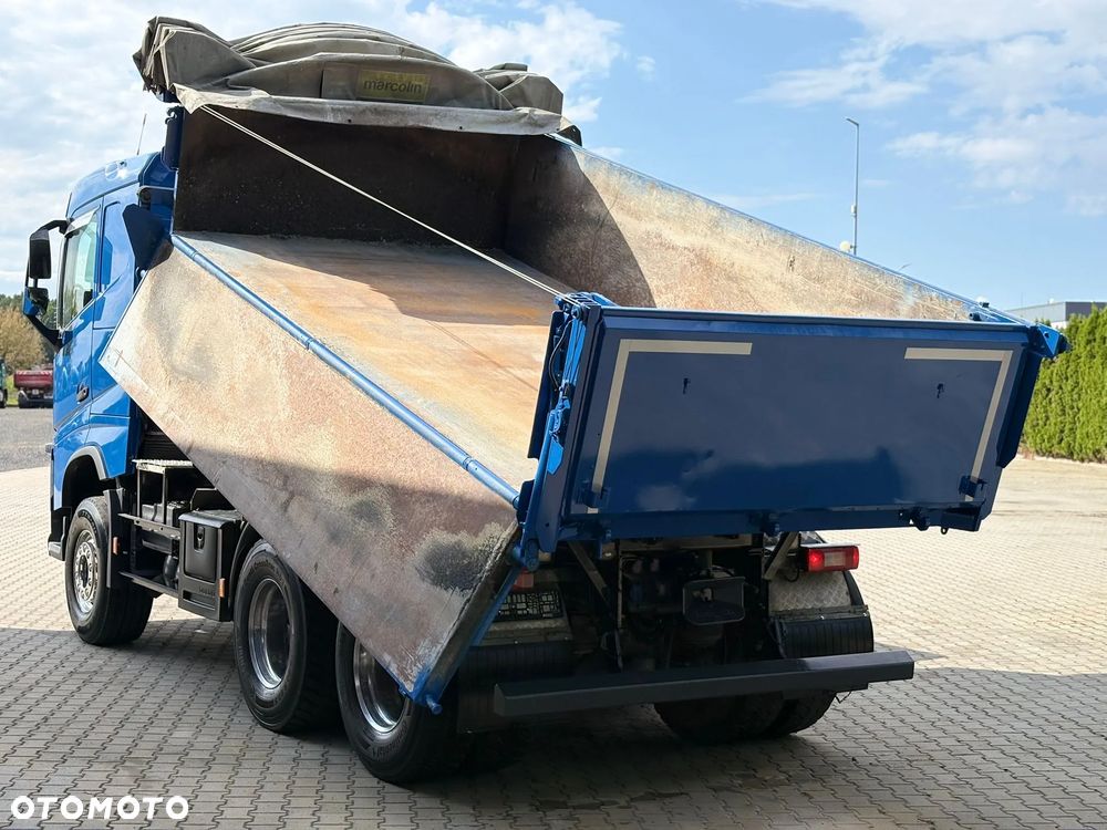 Volvo FH550 6x4 EURO6 WYWROTKA IZOTERMA Z HYDROBURTĄ - 13