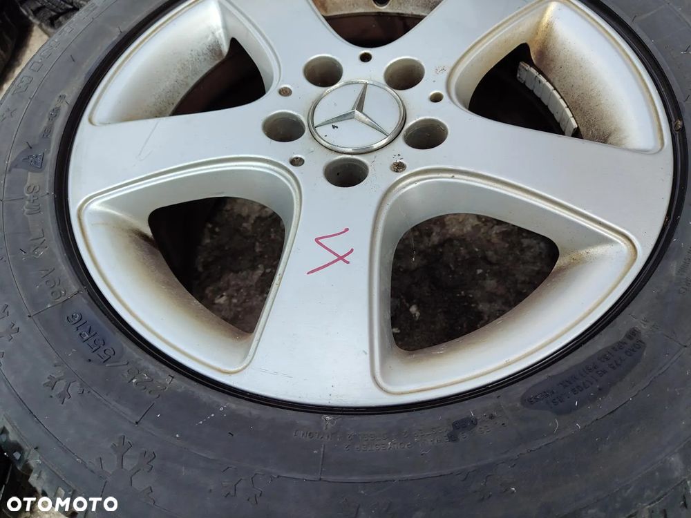 MERCEDES W211 VITO FELGI Aluminiowe Koła ZIMA 5X112 +opony zimowe 6-7mm - 24