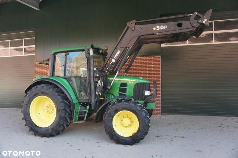 John Deere John Deere 6430 ładowacz czołowy trima CIĄGNIK FARMOWY ,2008 - 3